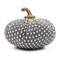 Edge Collections - Gray - Polka Dot Pumpkin Decor - 3 Set